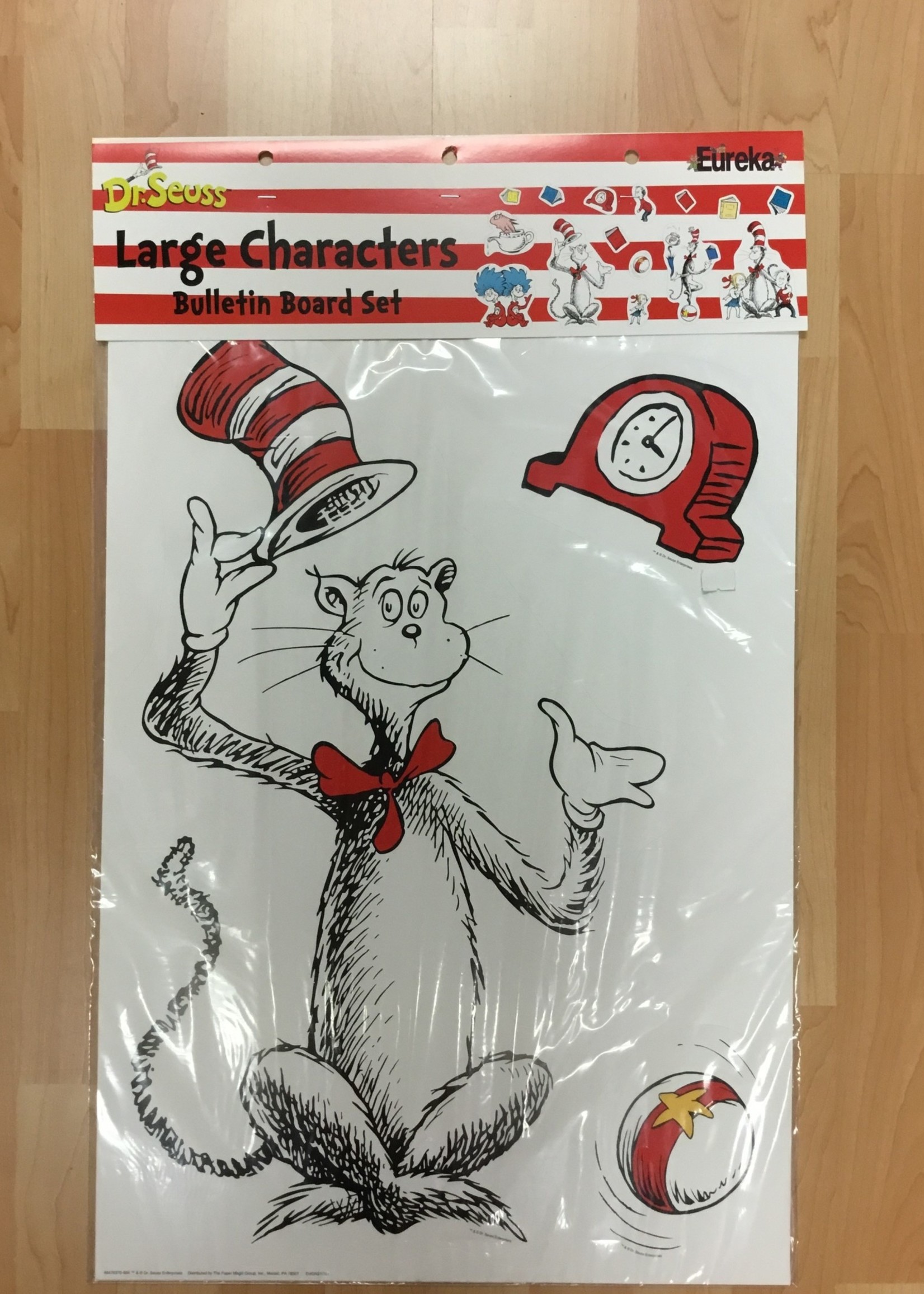 Dr. Seuss Cat in the Hat Large Characters Bulletin Board Set