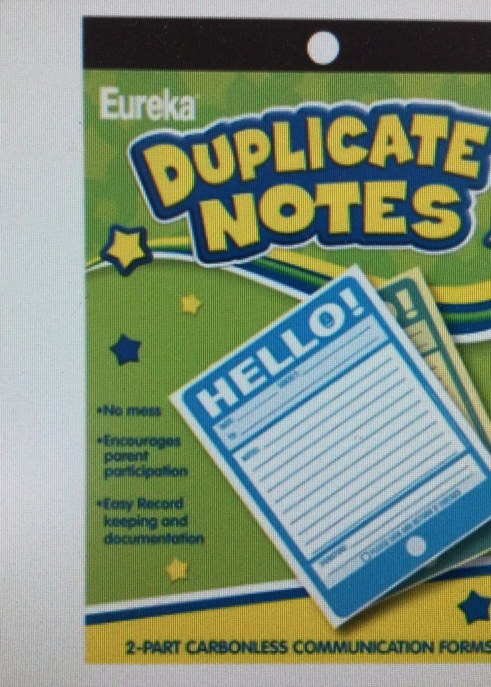 Hello! Duplicate Notes