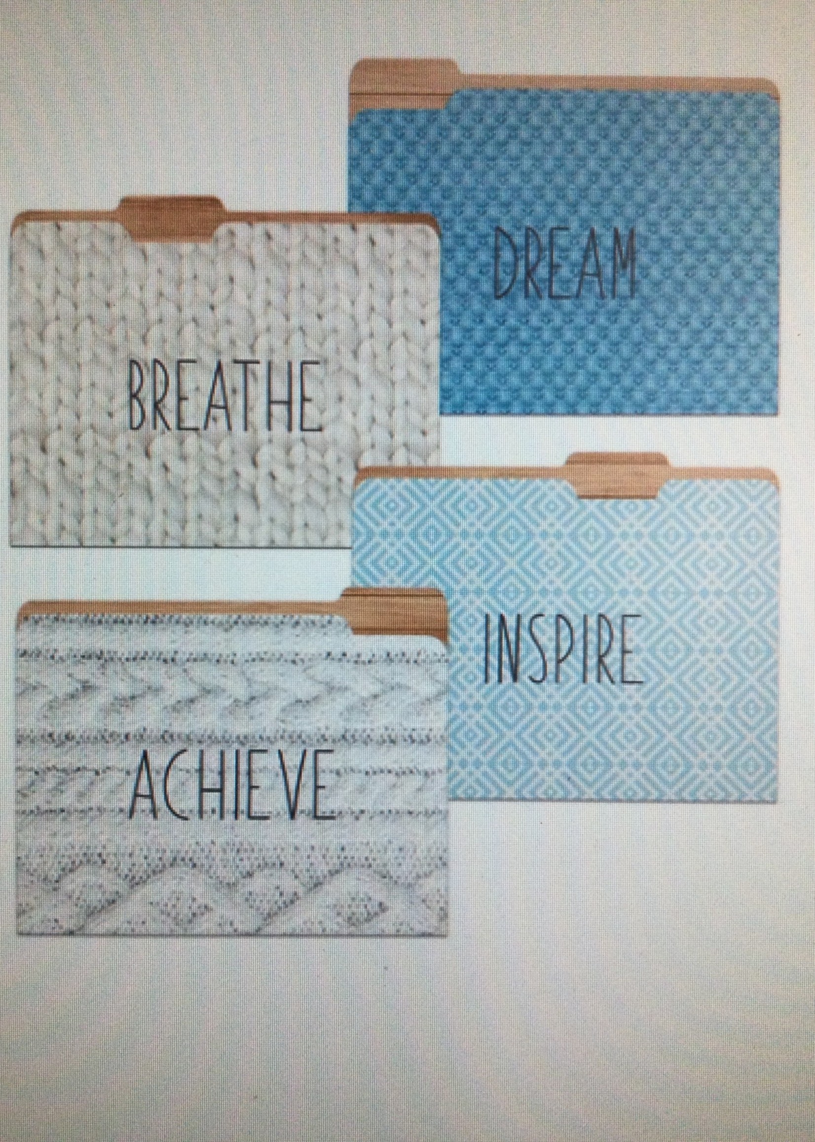 A Close Knit Class File Folders 4 pk