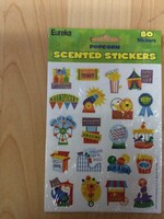 Popcorn Scented Stickers 80pc