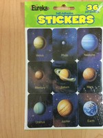 Planets Giant Stickers 36pc