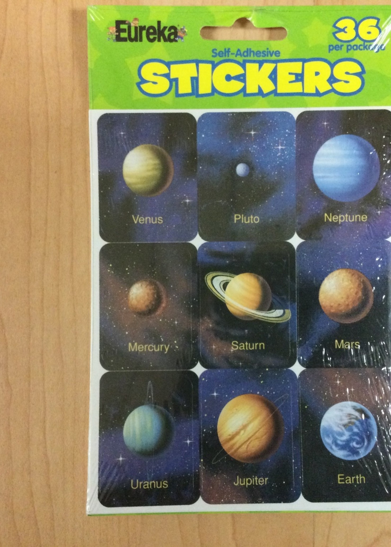 Planets Giant Stickers