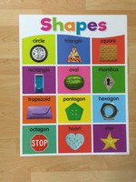 Colorful Photo Shapes Chart Colorful Photo Shapes Chart