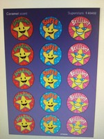 Caramel Stars Stinky Stickers Caramel Stars Stinky Stickers