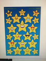 Emoji Stars Stinky Stickers Emoji Stars Caramel Corn Stinky Stickers