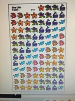 Sea Life Mini Stickers Sea Life Mini Stickers 8 sheets