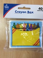 Crayon Box Nametags Crayon Box Nametags