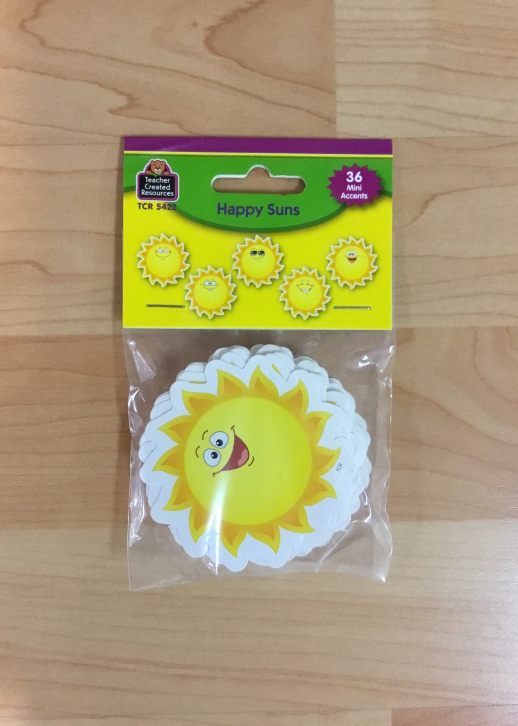 Happy Suns Mini Cutouts 36pc