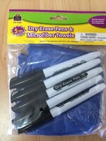 Dry Erase Pens & Microfiber Towels Set