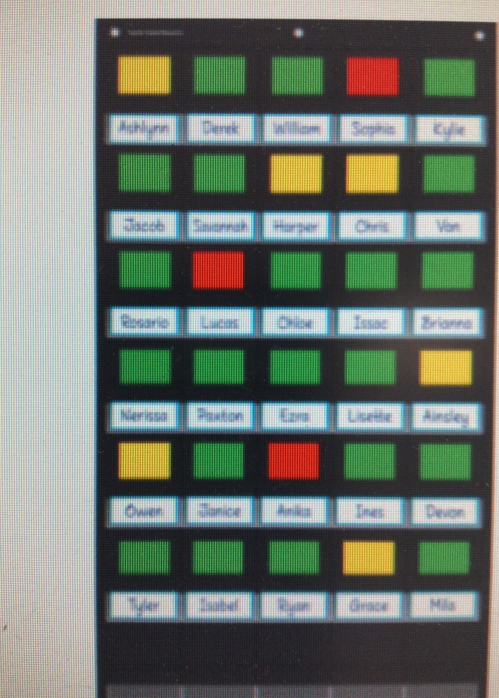 Behavior 35 Pocket Chart