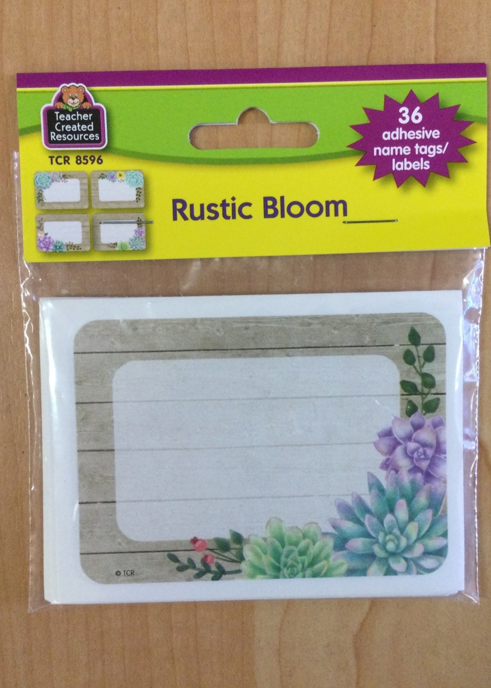Rustic Bloom Labels 36pc