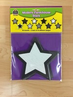 Modern Farmhouse Stars Cutouts 30pc