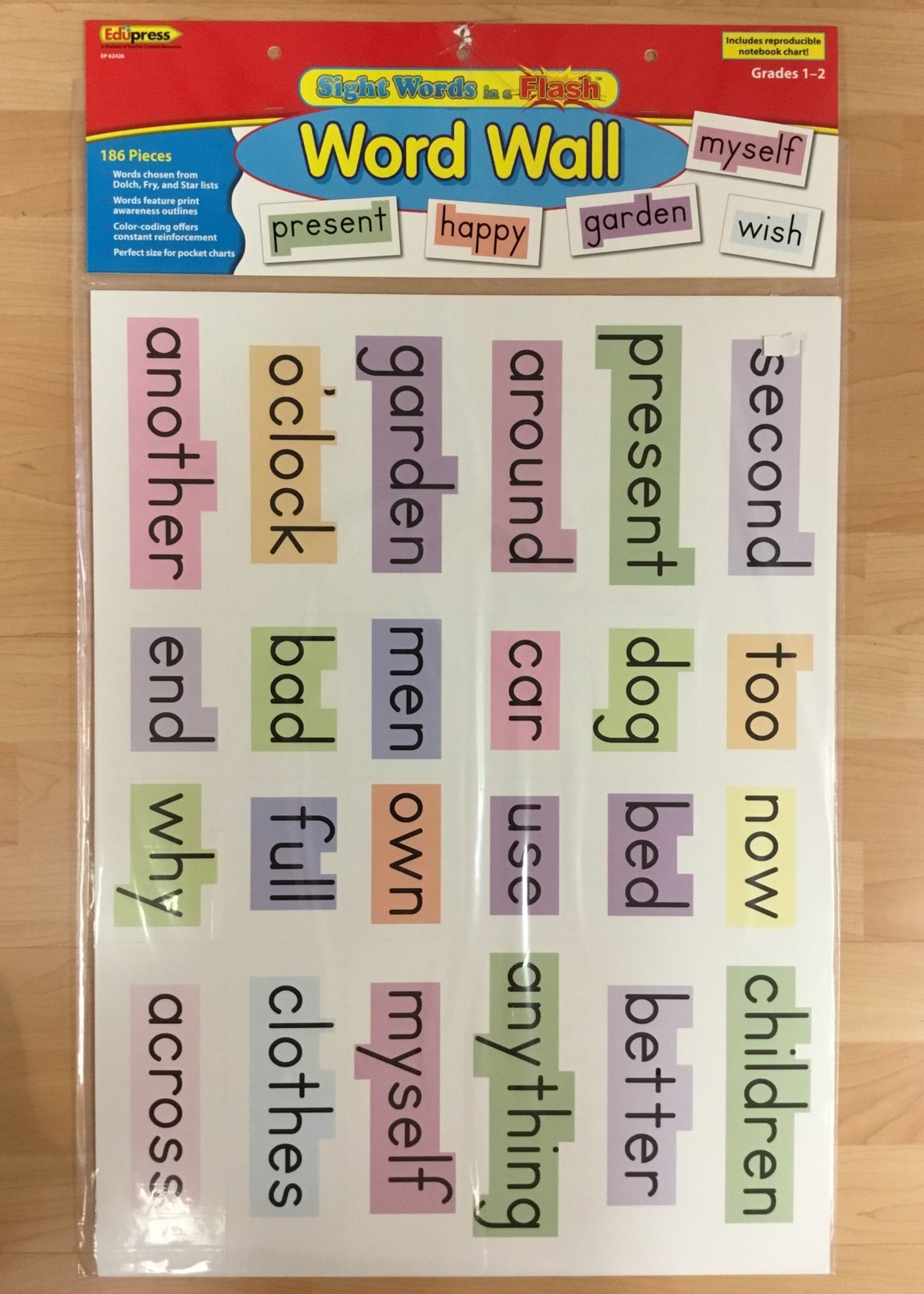 Sight Words in a Flash: Word Wall Grades 1-2