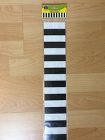 Modern Farmhouse Black Stripes Border