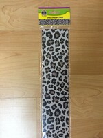 Gray Leopard Print Border