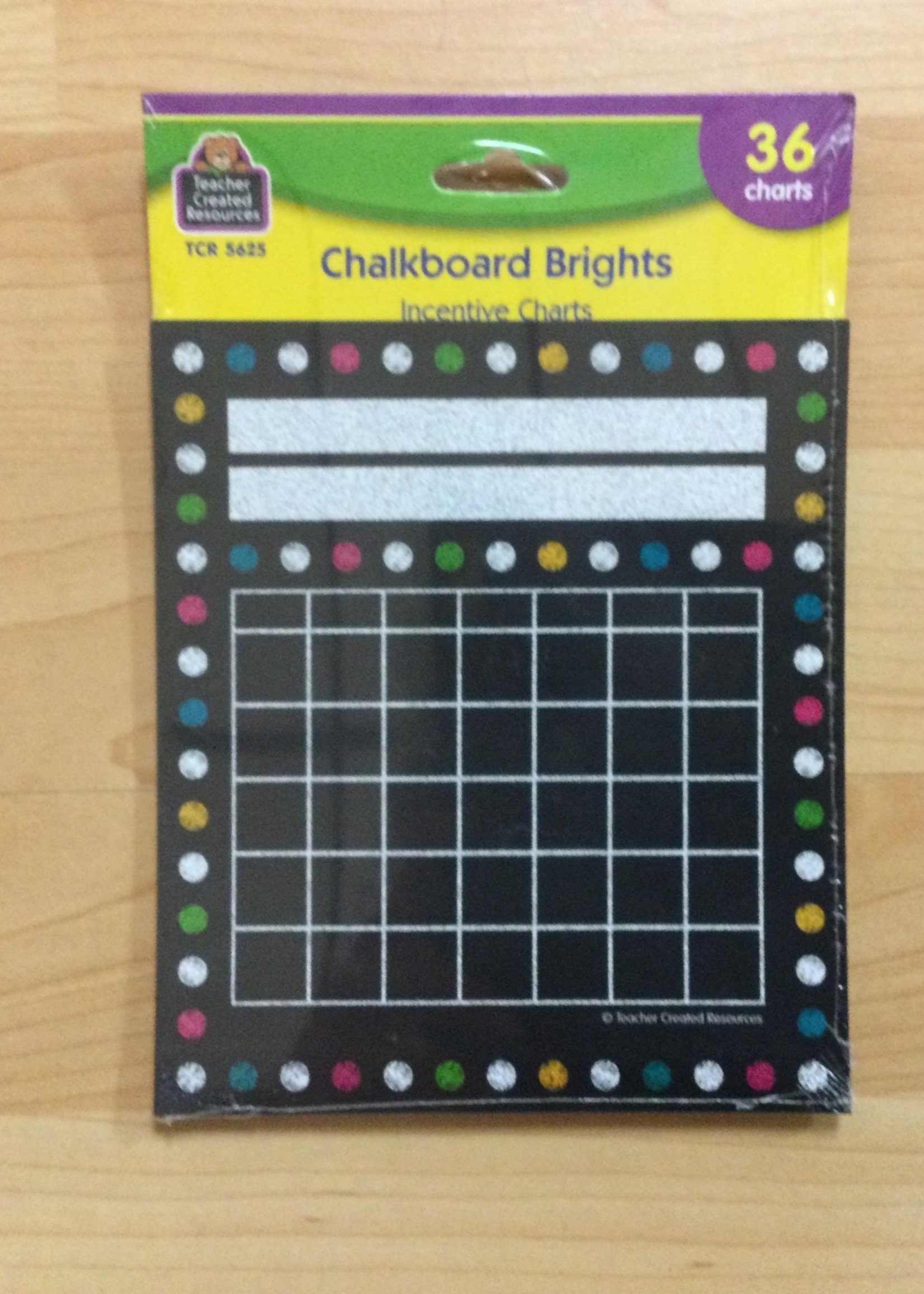 Chalkboard Brights Mini Incenti Chalkboard Brights Mini Incentive Charts 36 sheets