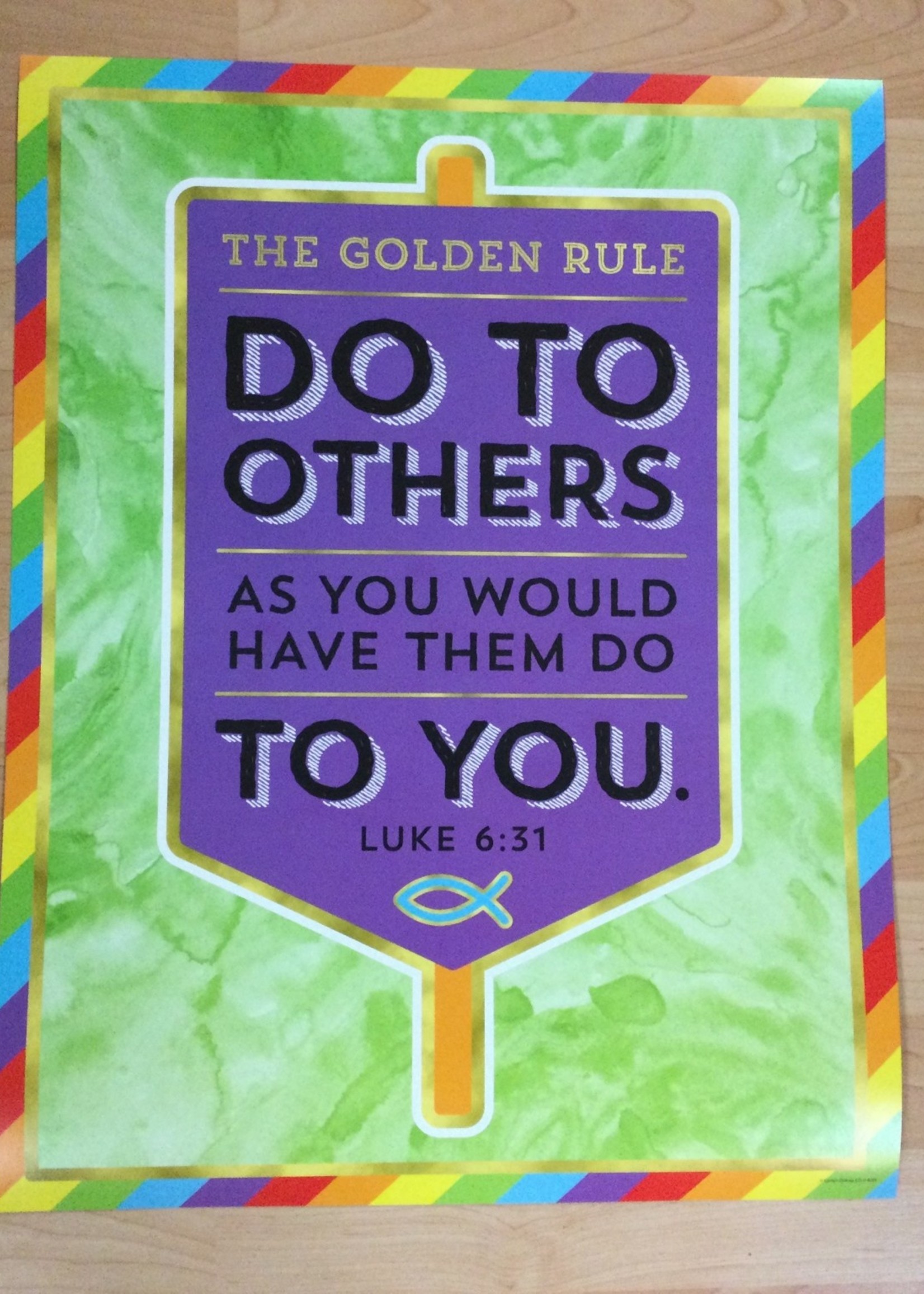 The Golden Rule Chart The Golden Rule Chart School Spot 5882