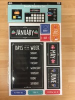 Doodle Calendar Bulletin Board Set
