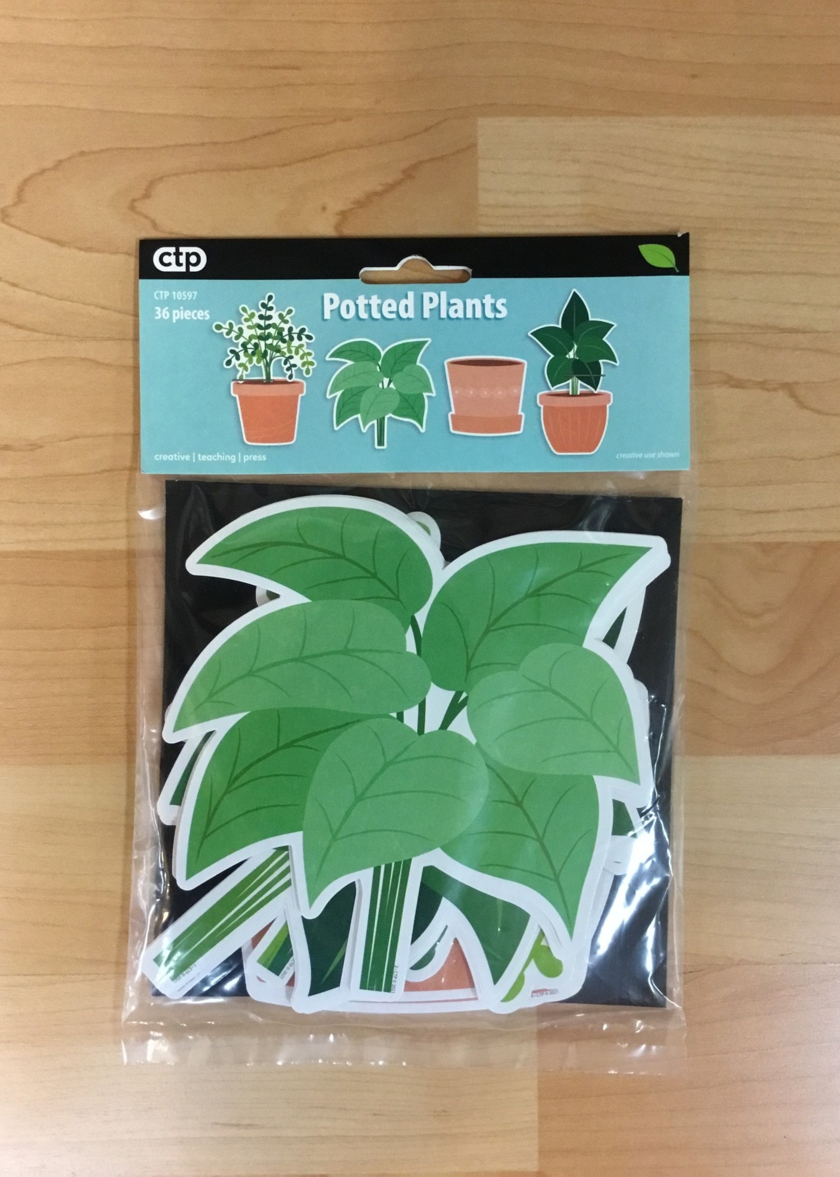 Potted Plants Cutouts 36pc