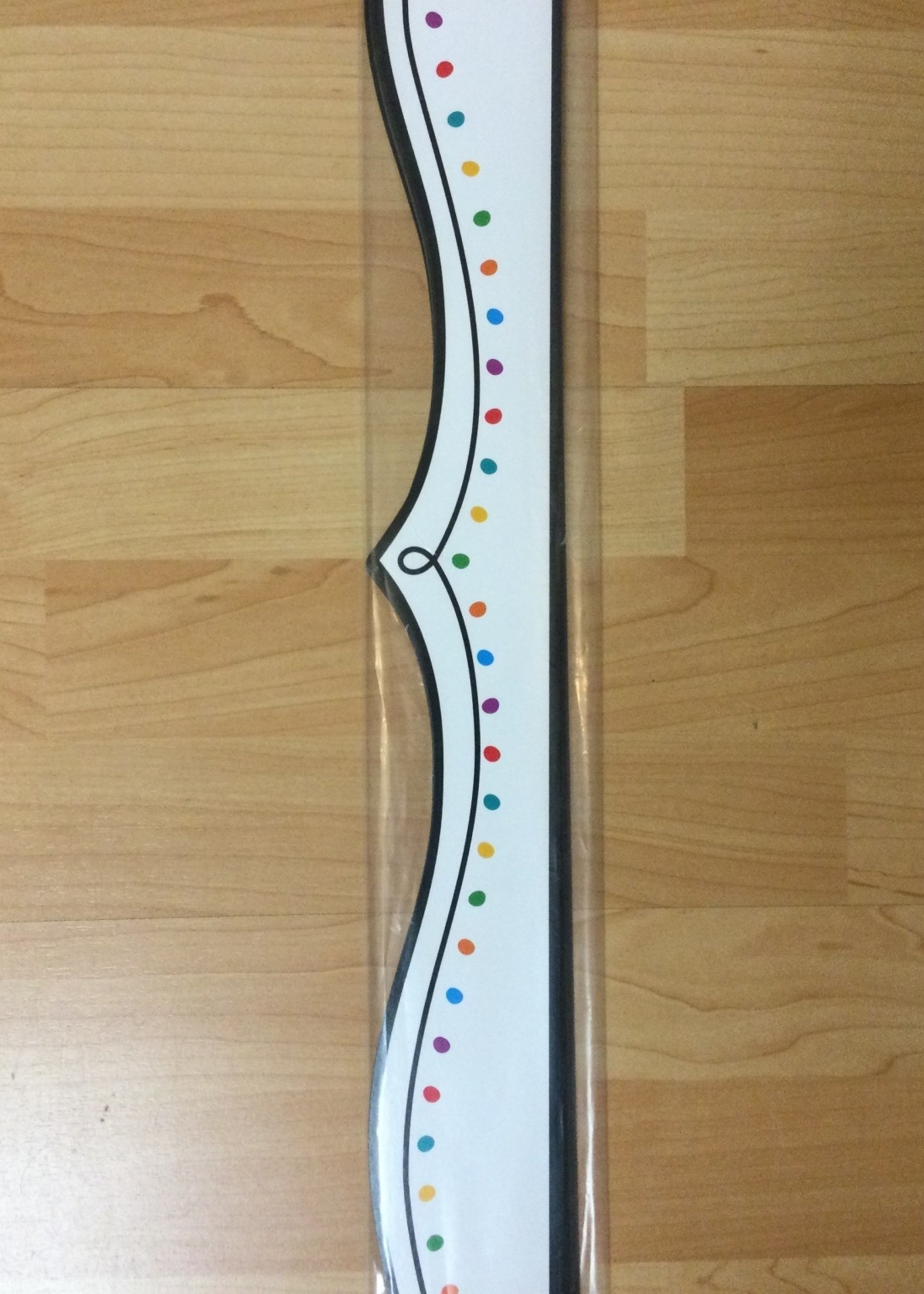 Color Dotted Swirl EZ Border 48'