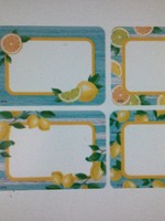 Lemon Zest Name Tags Lemon Zest Name Tags 36pk