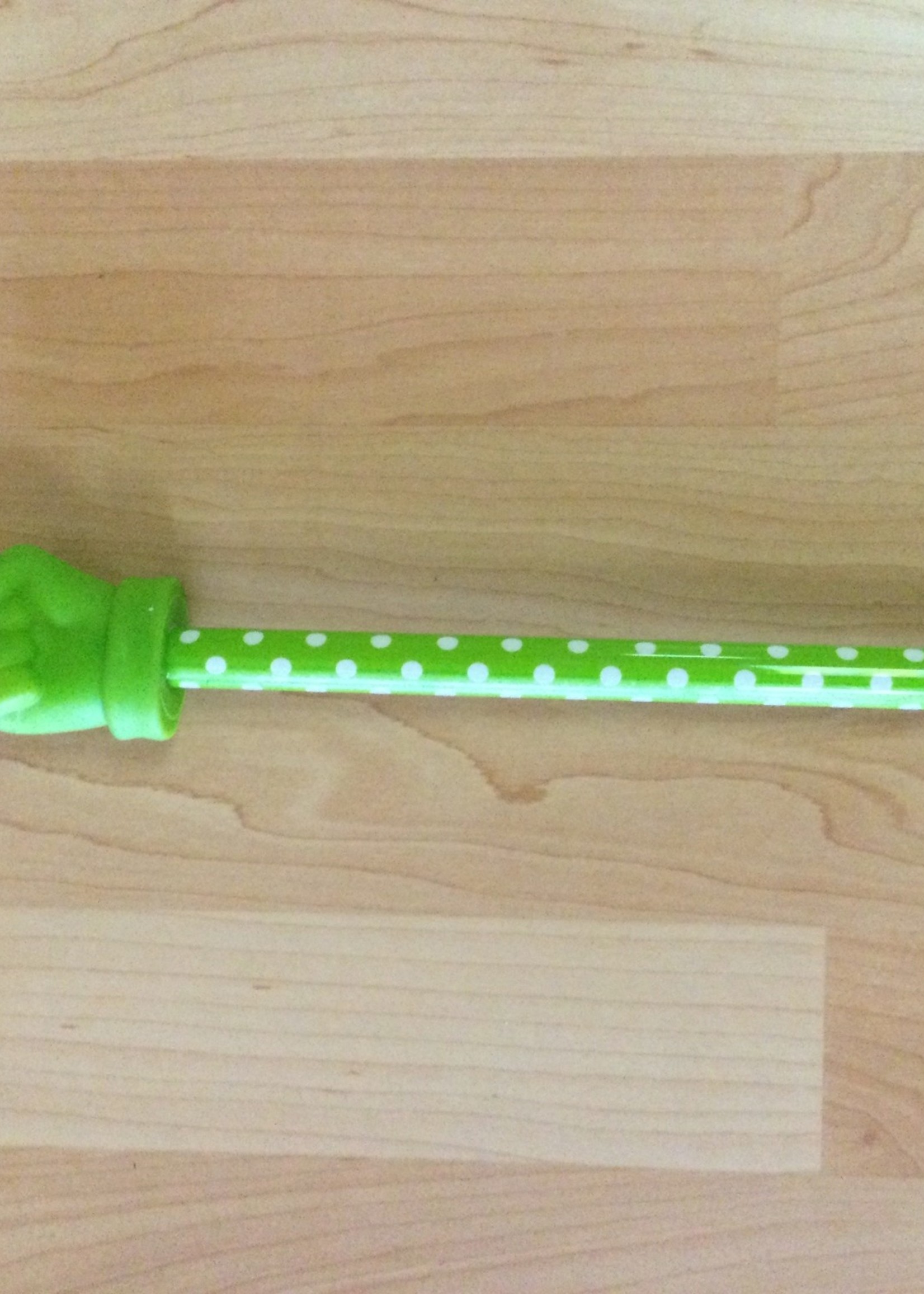 Green Polka Dot Pointer Lime Green Polka Dot Pointer