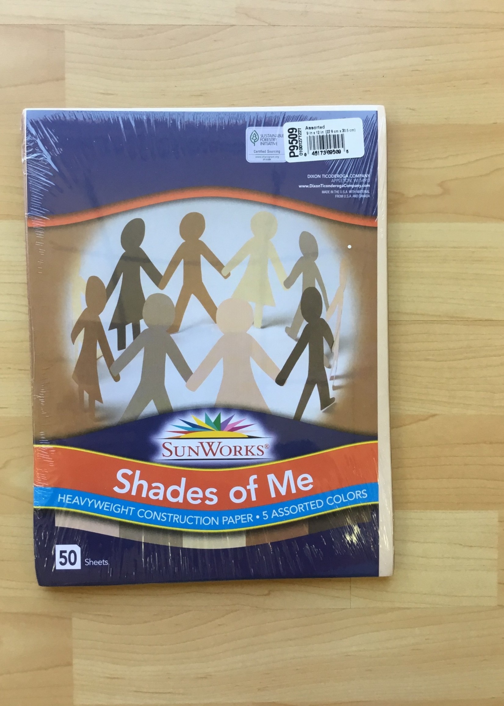 Shades of Me Sunworks 9" x 12" Construction Paper 50 sheets