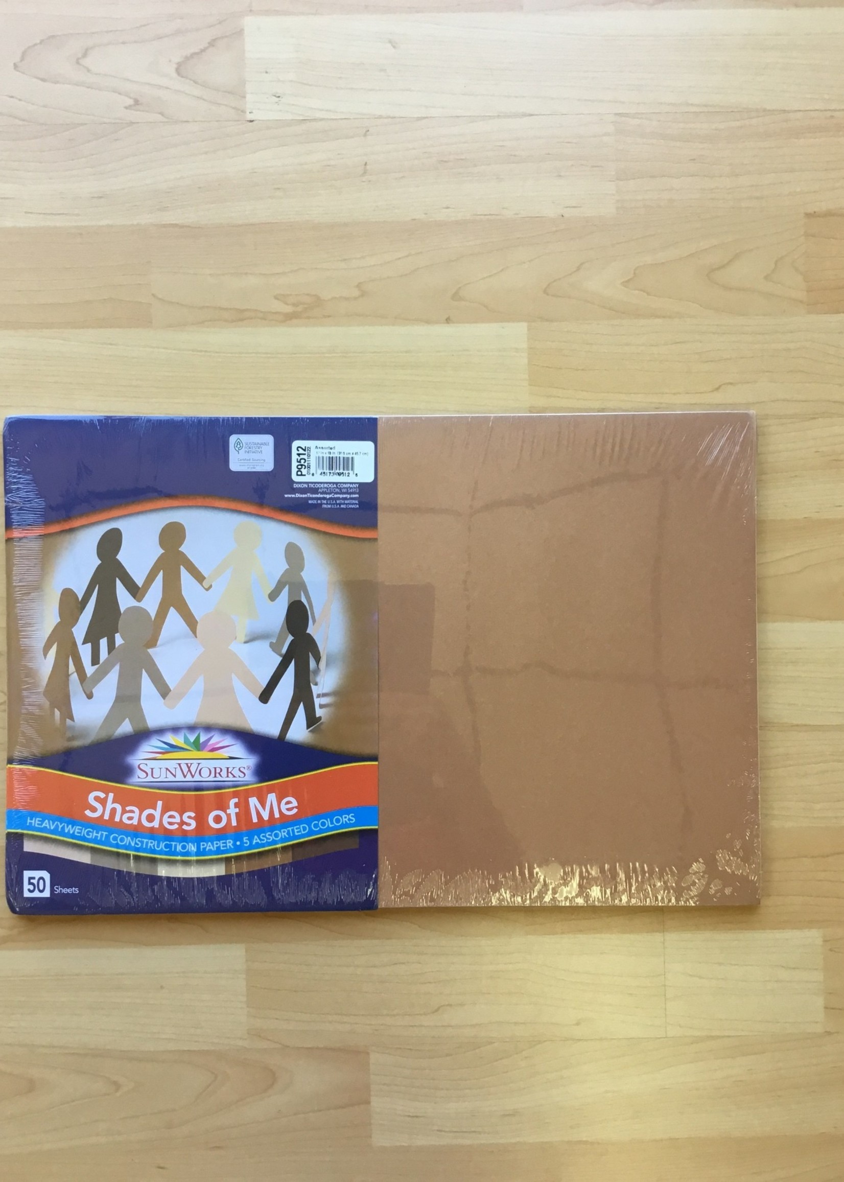 Shades of Me 12"x18" Construction Paper 50 sheets