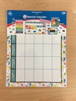 Happy Place Spanish Calendar Bulletin Board