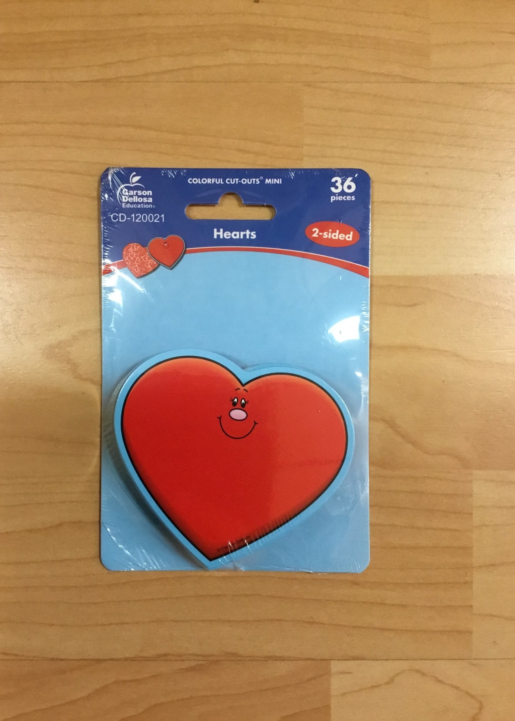 Hearts Mini Cutouts Hearts Mini Cutouts 36pc