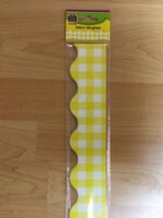 Yellow Gingham Border Yellow Gingham Border 35'