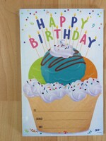 Waffle Cone Happy Birthday Award 30pk