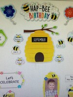 Busy Bees Birthday Bees Mini Bulletin Board