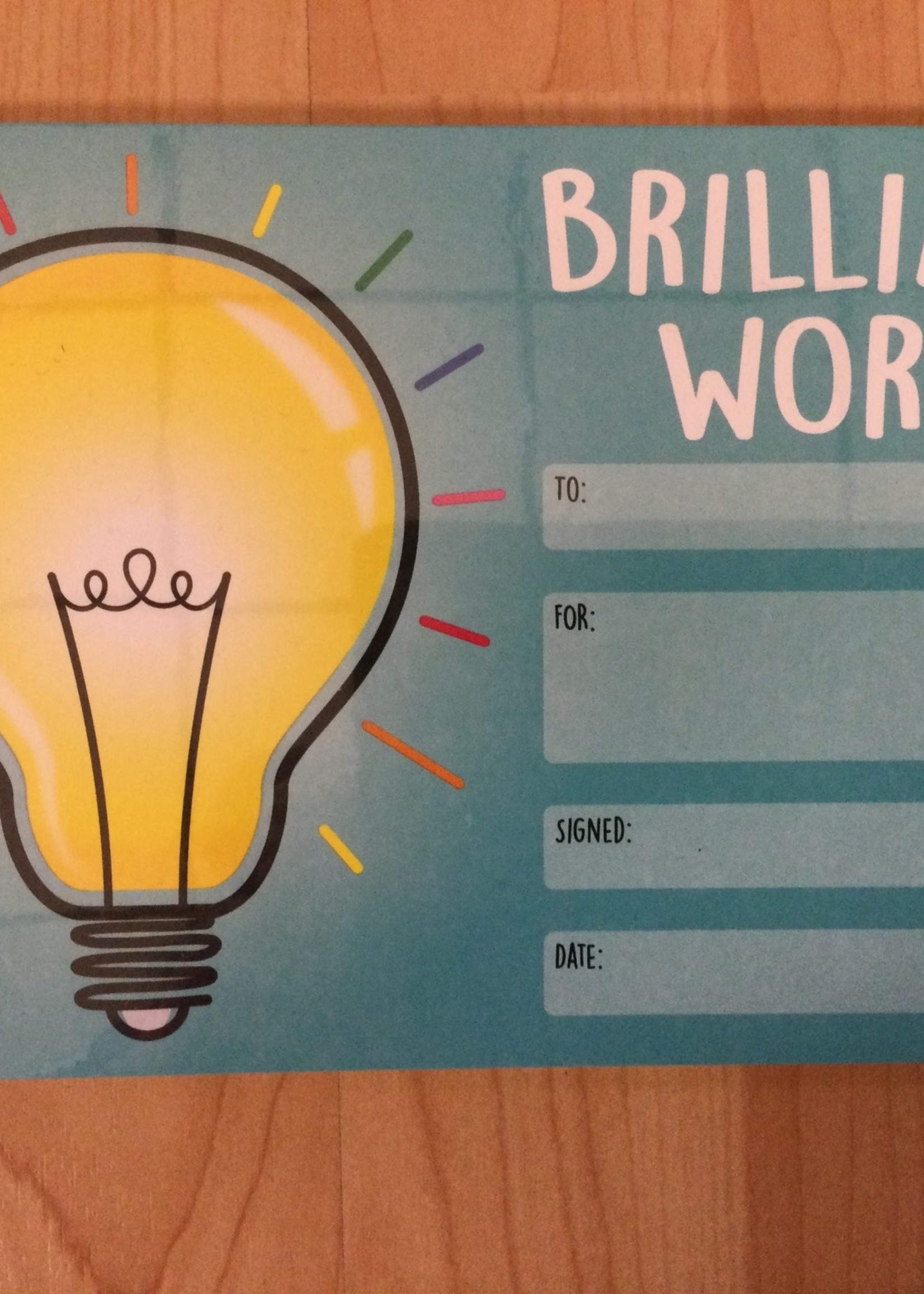 Brilliant Work Award 30pk