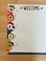 Stick Kids Welcome Chart