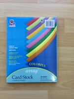 Colorful Assortment Card Stock 50 sheets