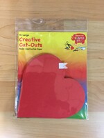 Large Heart Cutouts 31pc