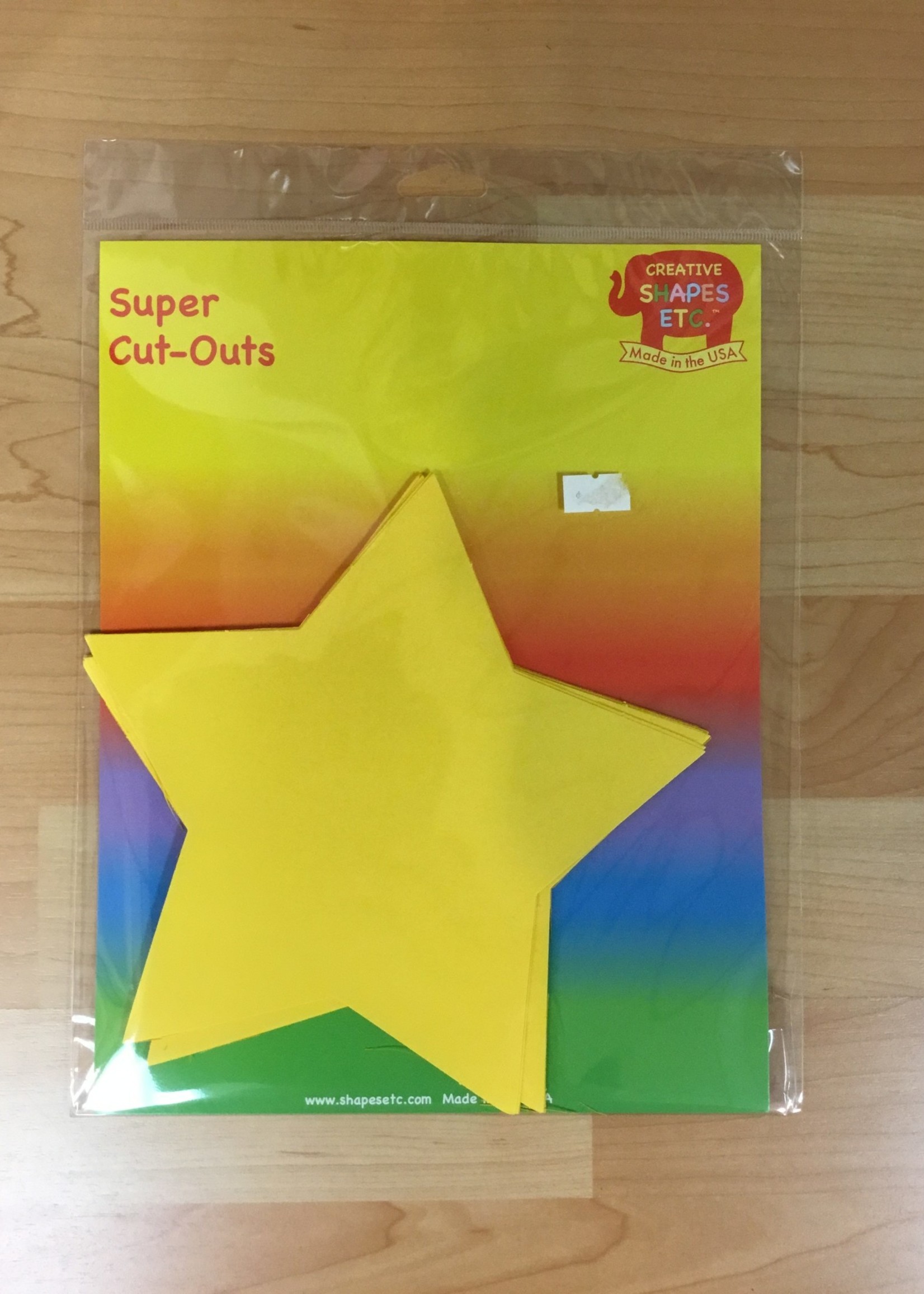 Extra Large Star Cutouts 15 pc