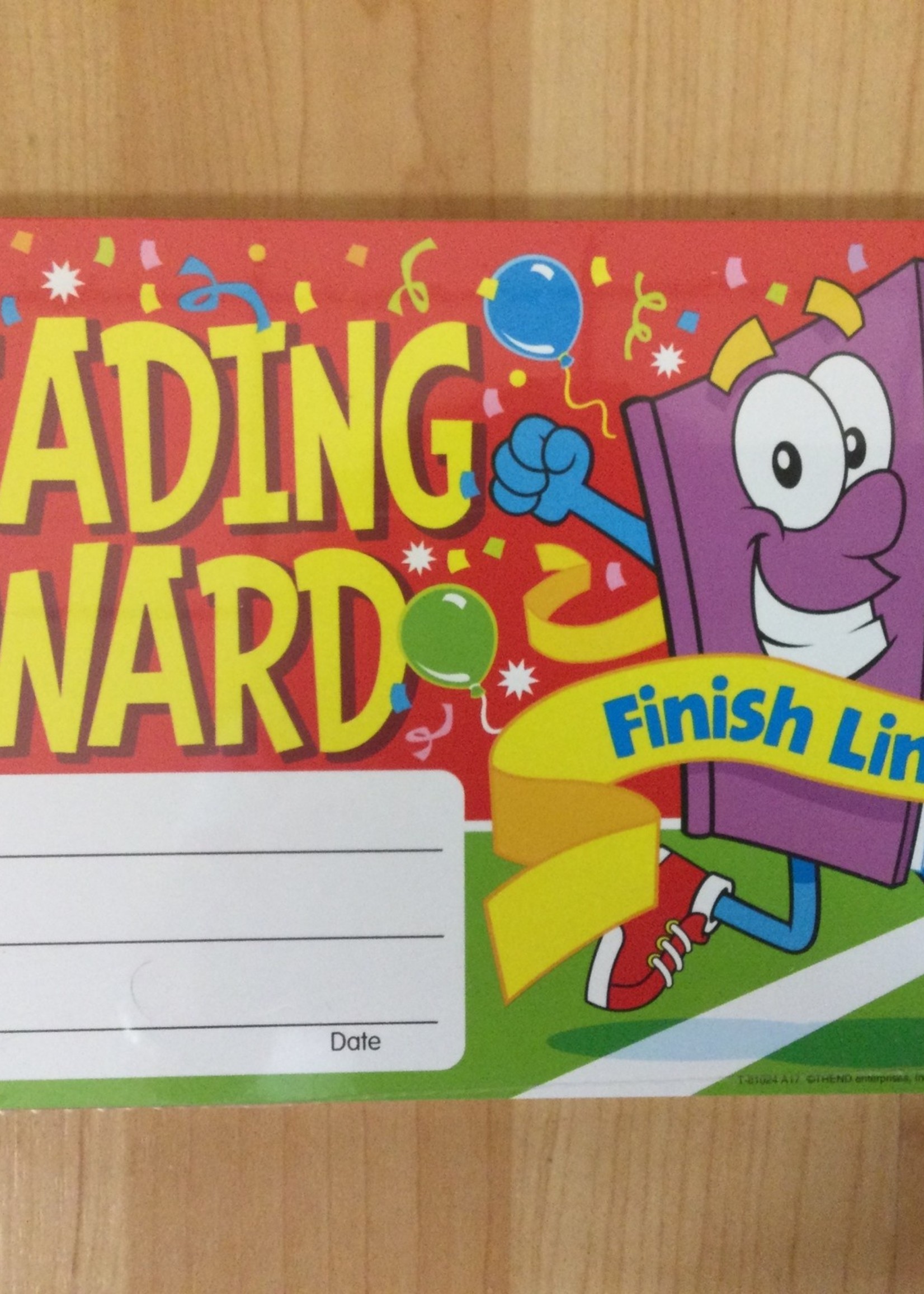 Reading Awards Reading Awards 30 pk