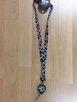 Spotty Cow Ribbon Lanyard