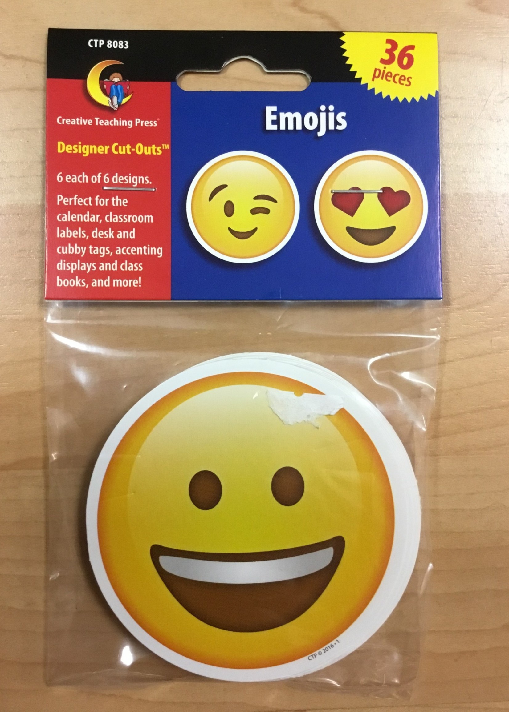 Emojis Mini Cutouts Emojis Mini Cutouts 36pc
