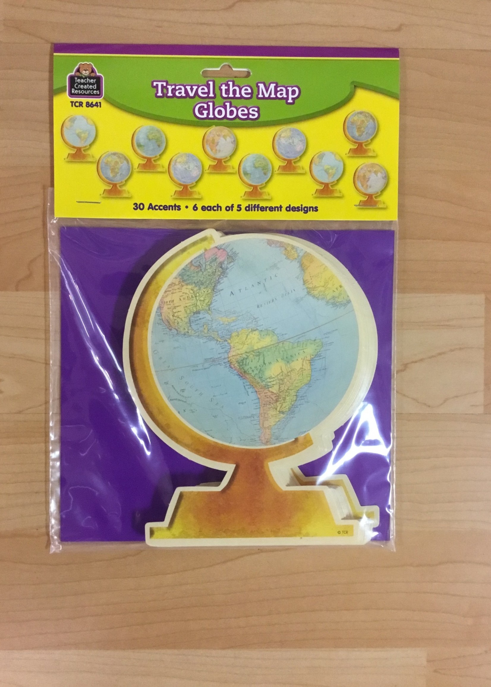 Travel the Map Globes Cutouts Travel the Map Globes Cutouts