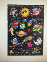 Sparkly Space Stuff Stickers (36)