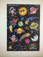 Sparkly Space Stuff Stickers