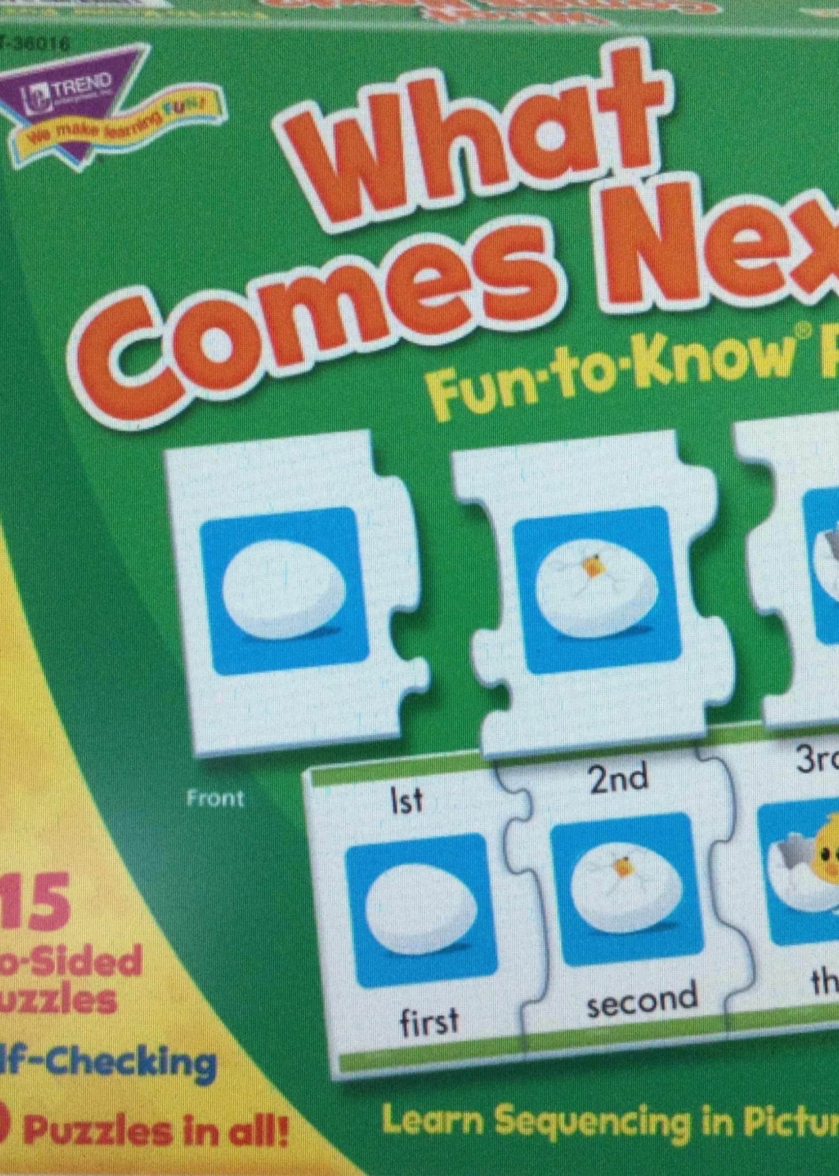 What Comes Next Puzzles 30 puzzles