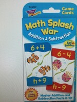 Math Splash War Add/Sub Flashcards (54)