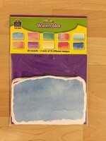 Watercolor Accent Cutouts Watercolor Accent Cutouts 30pc