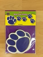 Blue Paw Prints Blue Paw Prints Cutouts 30pc