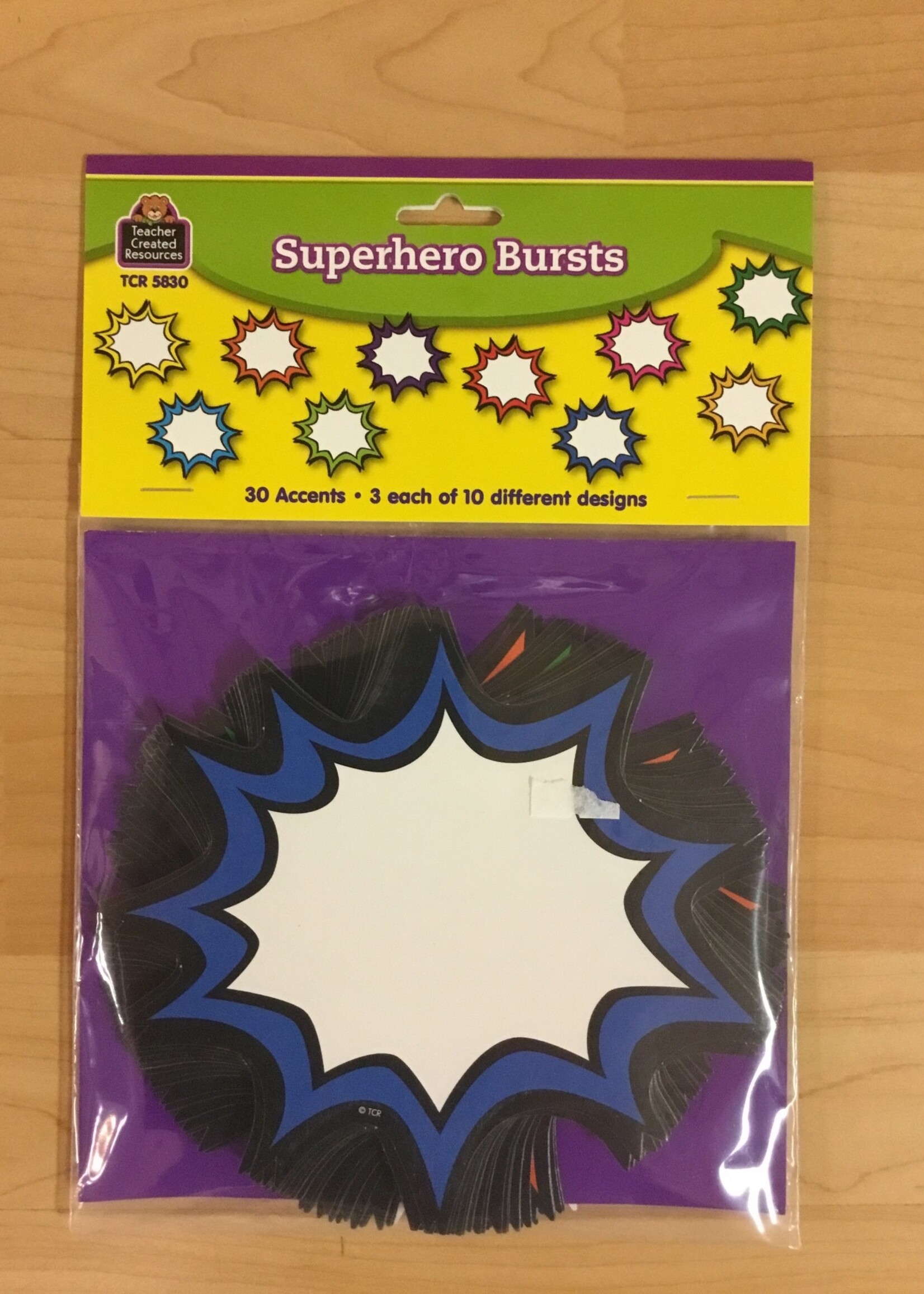 Superhero Bursts Cutouts Superhero Bursts Cutouts