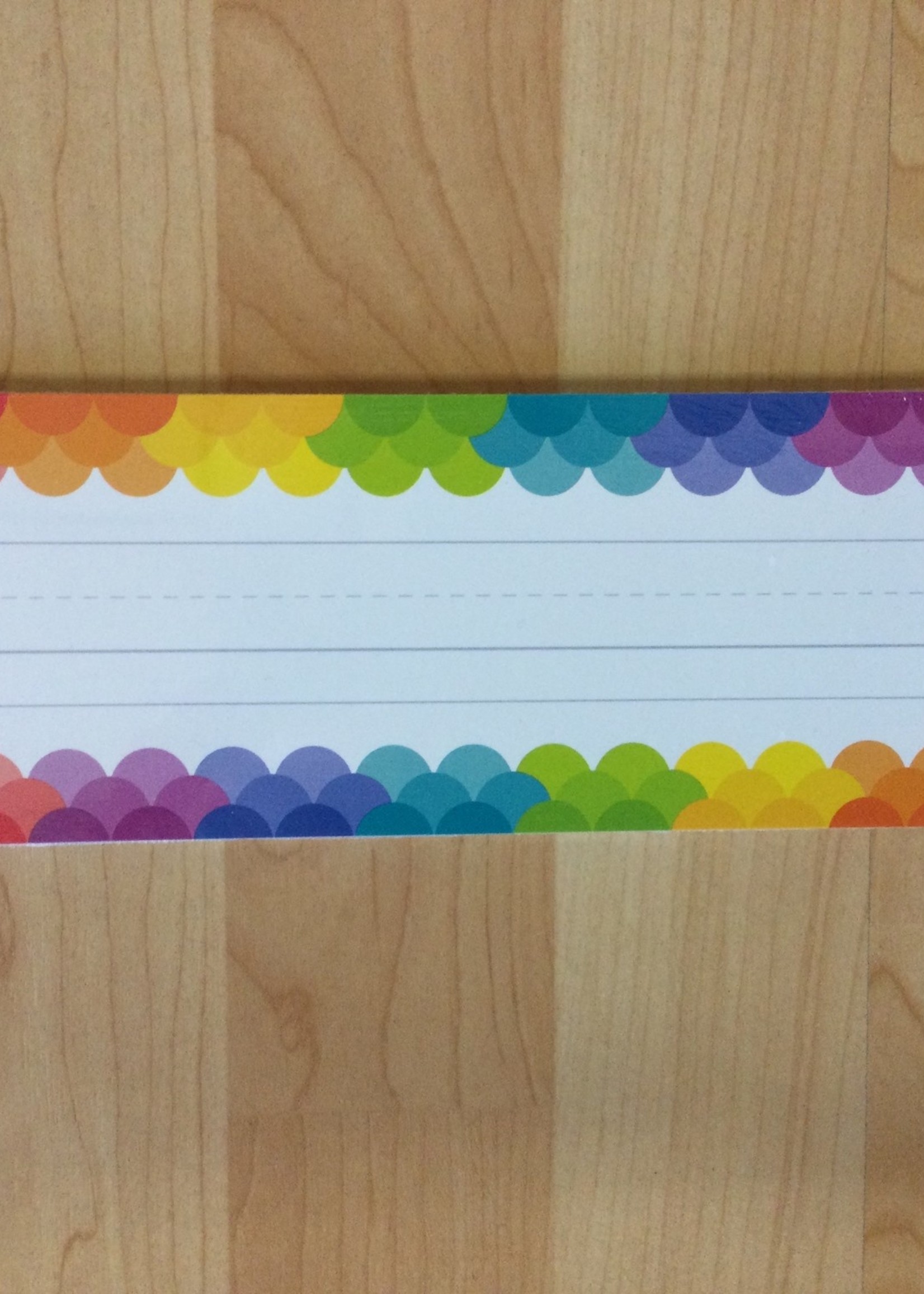 Rainbow Scallops Nameplates Rainbow Scallops Nameplates